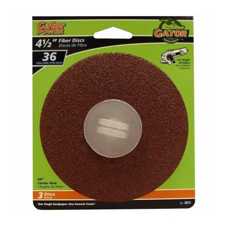 Gator Finishing 3PK45x78 36G Fib Disc 3073